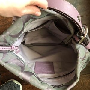 Coach Bags - Purple coach Signature Duffle Shoulder Bag Coach Bags - Purple coach Signature Duffle Shoulder Bag